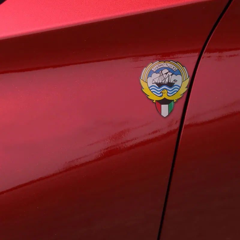 Стайлинг автомобиля 3D алюминиевый флаг Соединенных Арабских Эмиратов ОАЭ