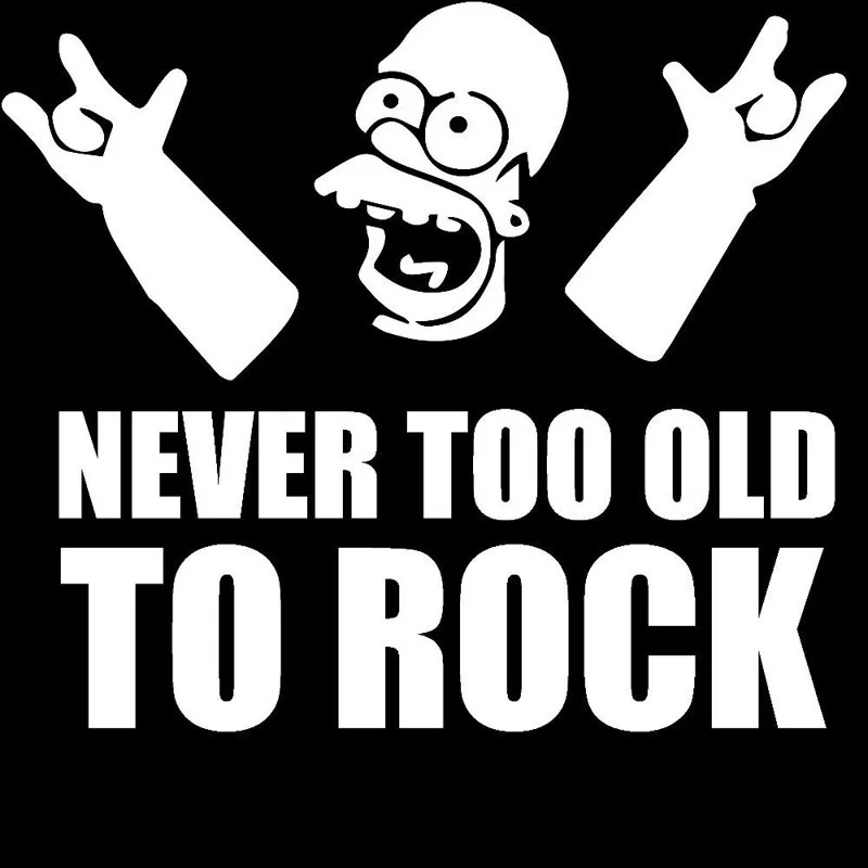 JDM Забавный автомобиль стиль никогда не слишком старый чтобы рок Слова Дизайн