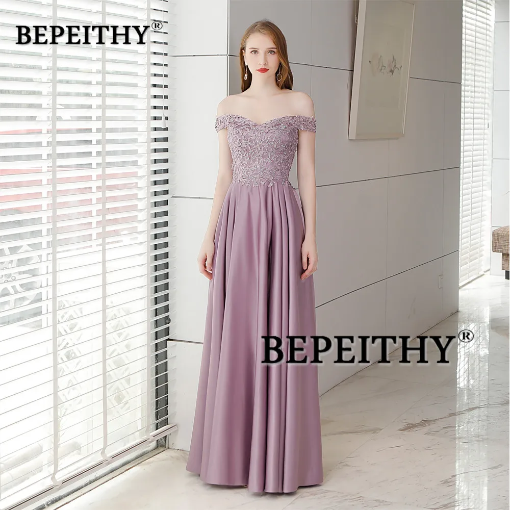 Robe De Soiree фиолетовое длинное вечернее платье длиной до пола, винтажное платье для выпускного вечера, Vestido De Longo