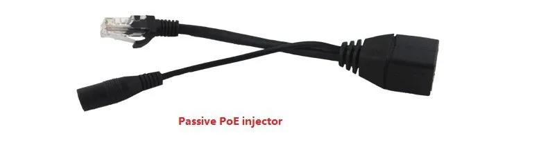 10 pair/lot PoE кабель комплект пассивный сплиттер инжектор адаптер электропитание над