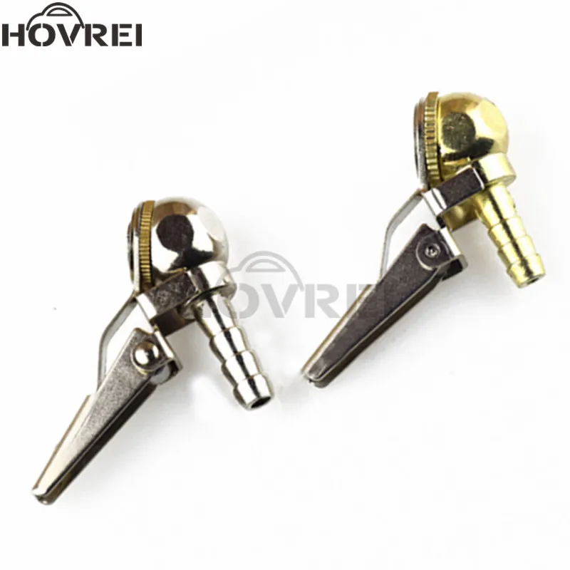 5 шт./лот автомобильный латунный воздушный патрон 8 мм для шин насос клапан зажим