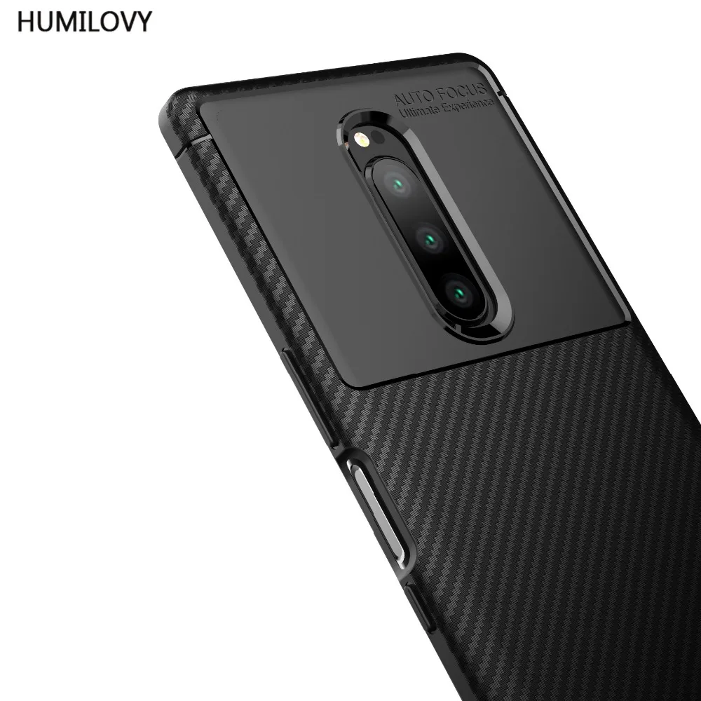 Чехол для Sony Xperia 1 Xperia1 противоударный мягкий чехол телефона из ТПУ J8110 J8170 J9110 |