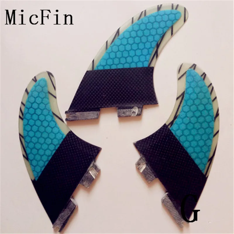 Micfin стекловолокно и сотовый плавник для доски для серфинга Подруливающее устройство FCS 2 плавник для серфинга FCS FUTURE FCS 1 FCS II размер коробки M три набора