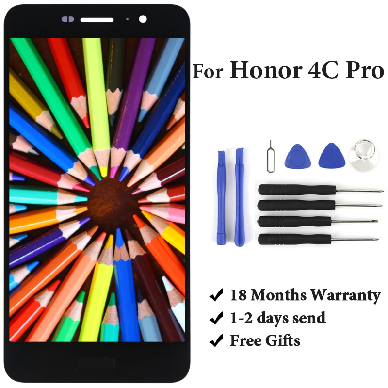 

5' For Honor 4C Pro LCD Display Assembly Replacement With Touch Screen For Honor 4C Pro LCD
