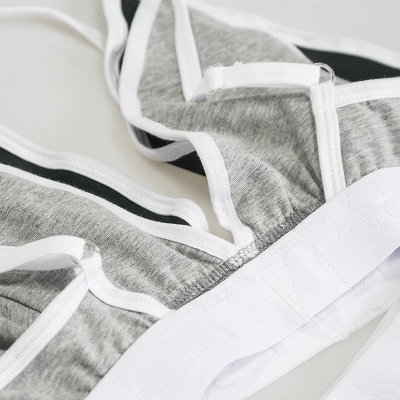 Комплект женского нижнего белья с чашками пуш-ап | Женская одежда