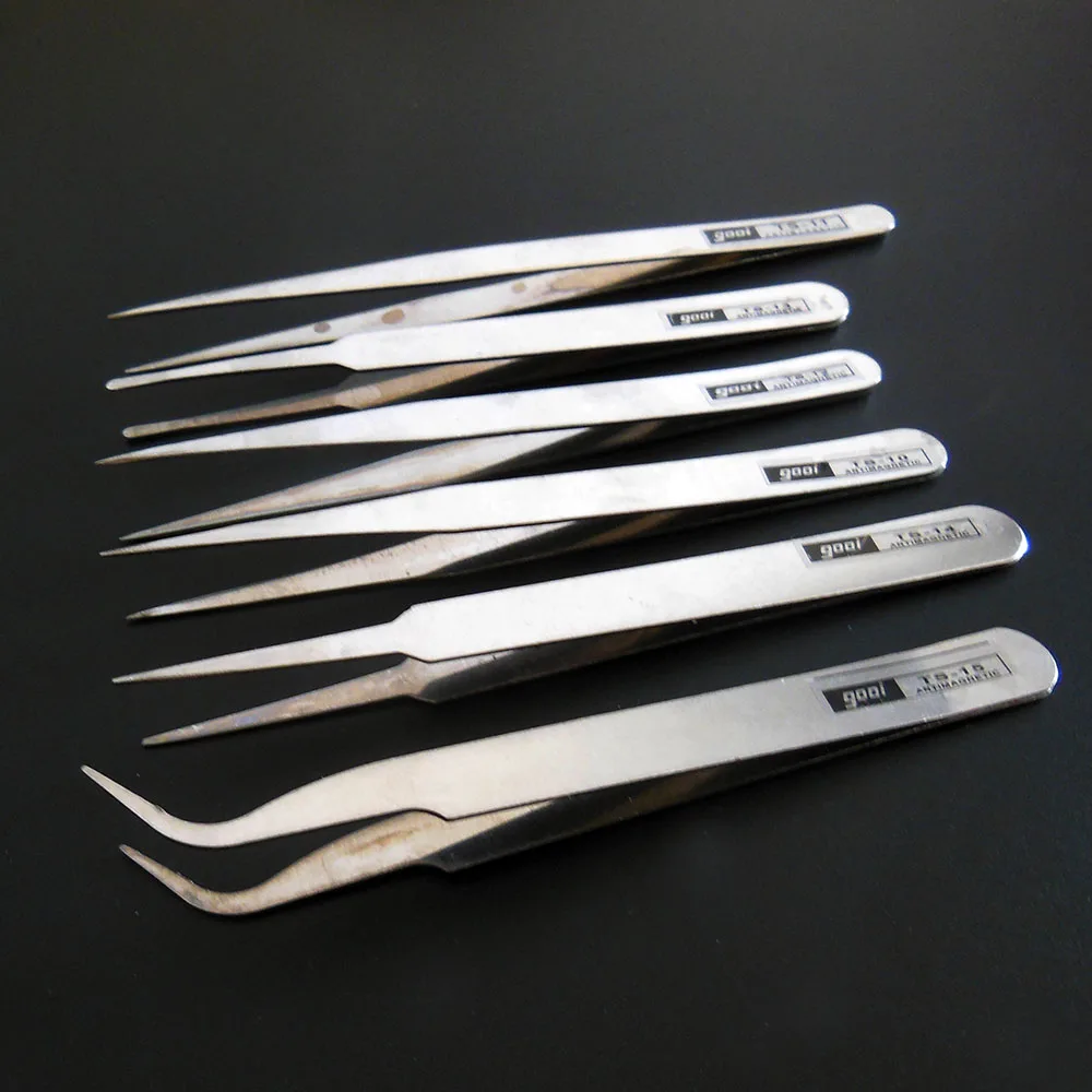 Профессиональный набор инструментов для кутикулы маникюра и педикюра 6 шт.