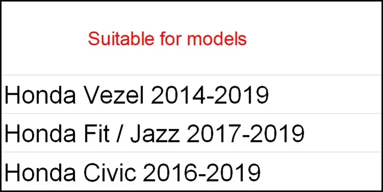 Удлинитель рулевого колеса для Honda Vezel 2014-2019 из алюминиевого сплава Civic 2016-2019 Fit / Jazz