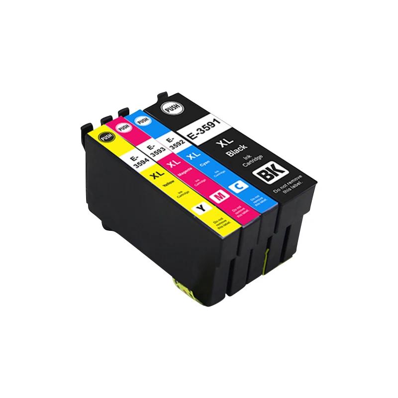 

Vilaxh T35 T35xl для Epson WorkForce Pro WF-4740DT WF 4730DTW 4720DW 4725DW чернильный картридж для принтера Epson T3591 T3581 с чернилами