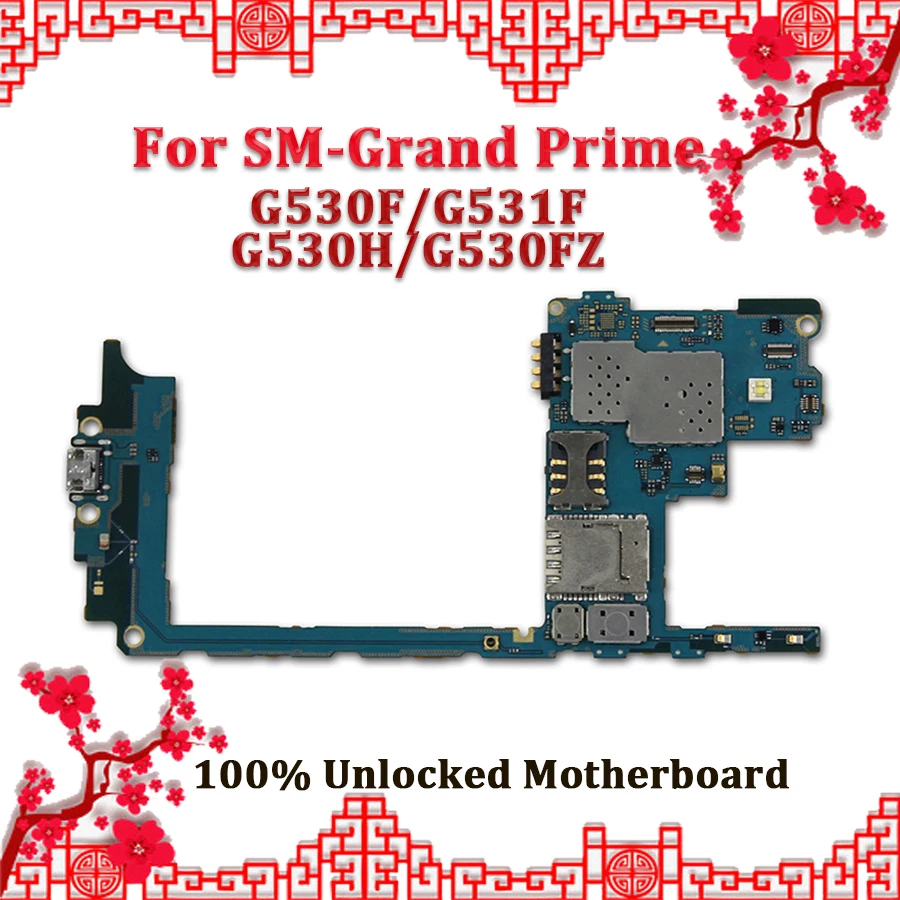 TDHHX разблокированная материнская плата для samsung Galaxy G530F G531F G530H G530FZ материнская плата с системой Android