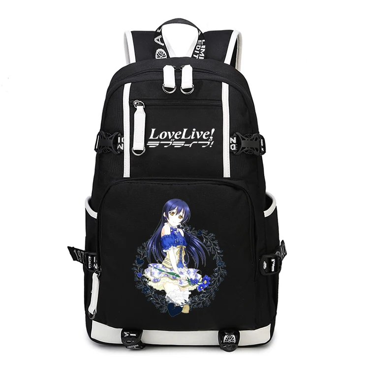 High-Q унисекс аниме Cos lovelive школьный рюкзак Kousaka Honoka Minami kotory Sonoda Umi Повседневный