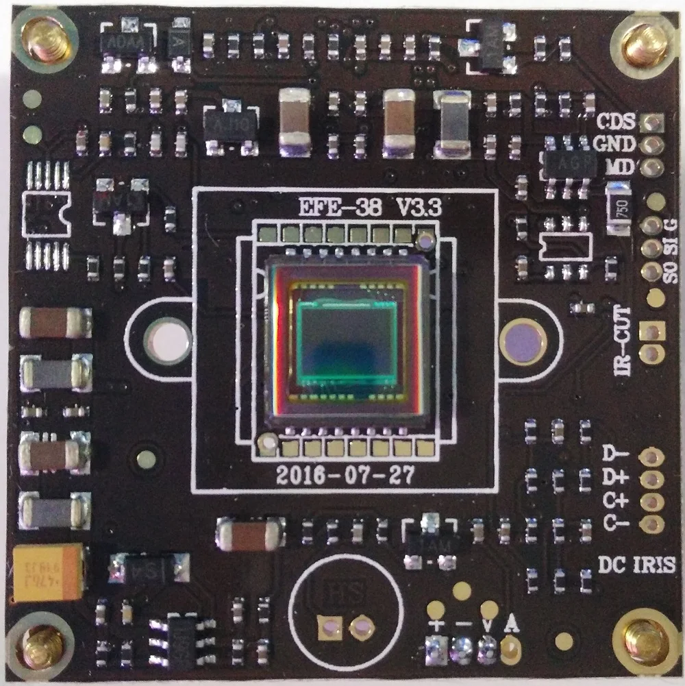 Модуль камеры видеонаблюдения Φ 1/3 &quotSony CCD Плата датчика изображения ICX810/811 CXD4140 DSP