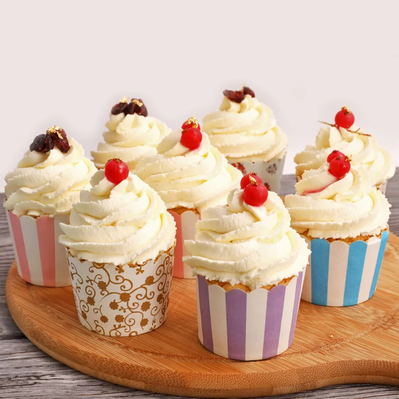 100 шт. Дисней Микки Маус бумажный торт чашка для кекса поднос вкладыши выпечки