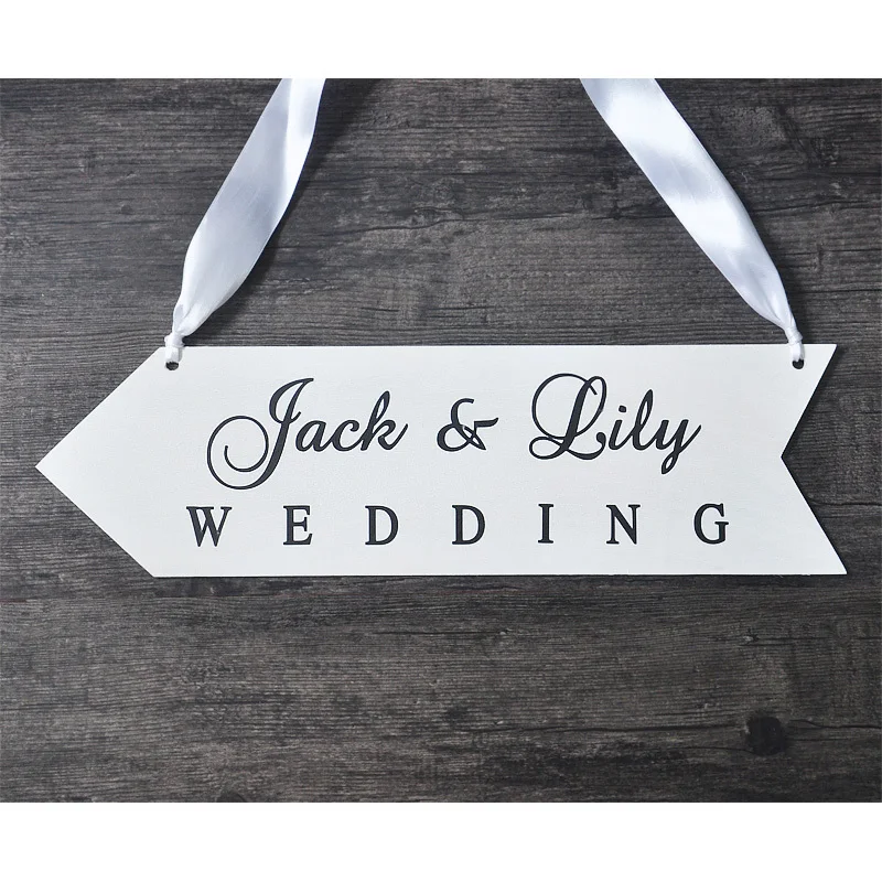 Персонализированные имена деревянная доска Свадебный знак деревянные Свадебные