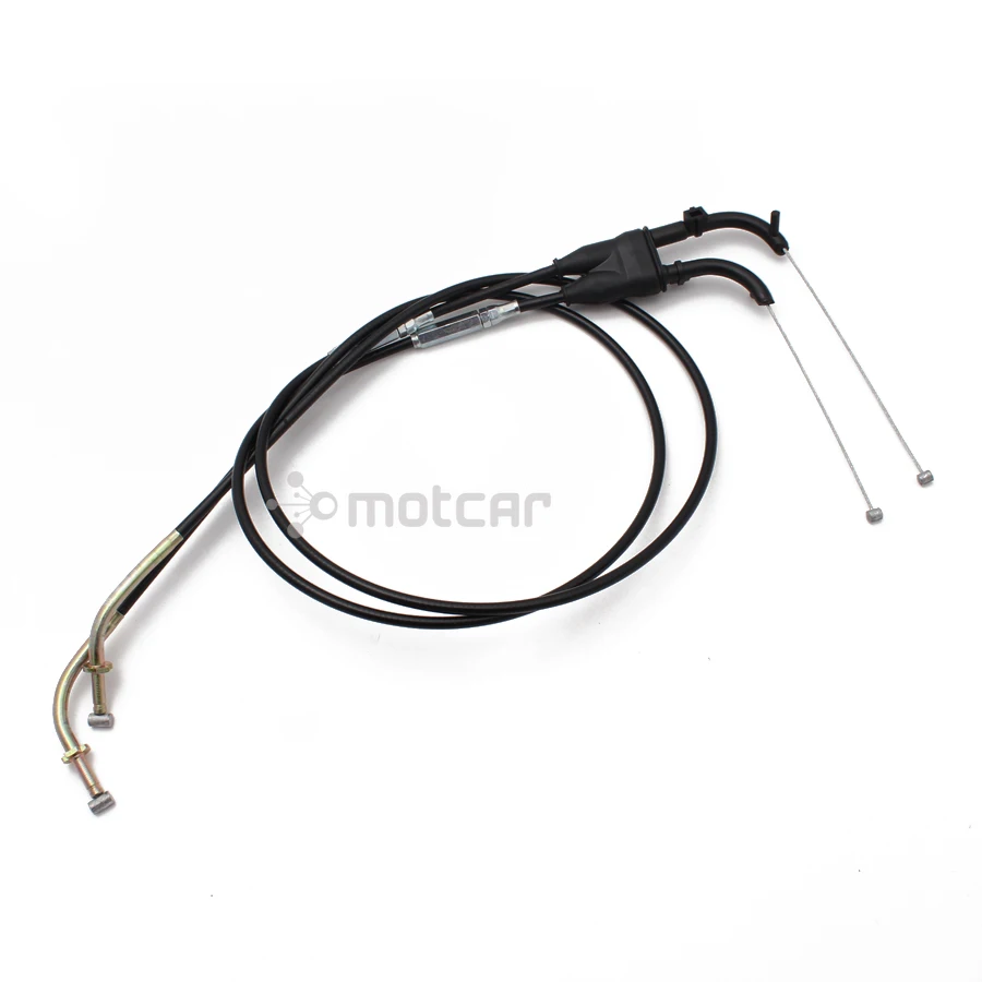 

2pcs Motorcycle Replacement Throttle Cable Rope Brake Oil Accelerator Control Wire Steel Pull Line for Kawasaki R6 2007 2008