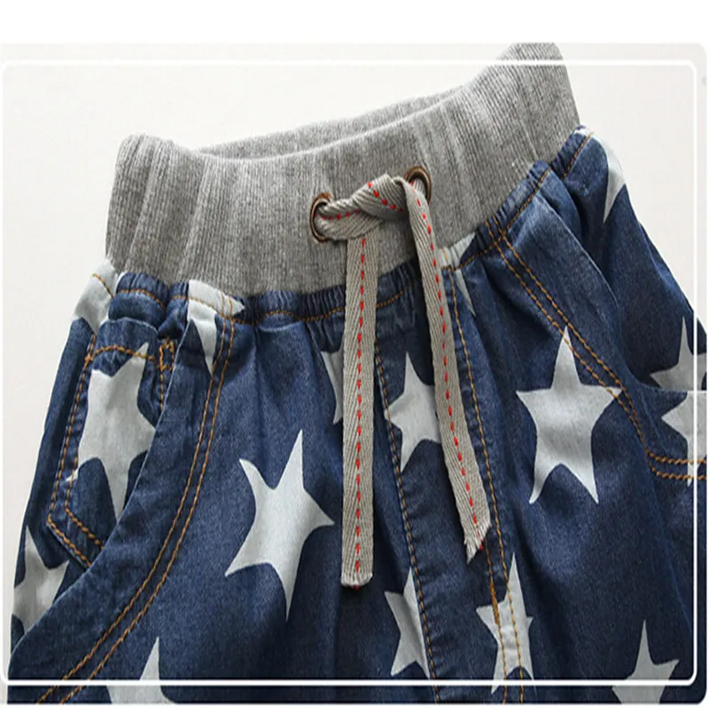 Новинка летние джинсовые шорты для мальчиков хлопковая детская одежда детские