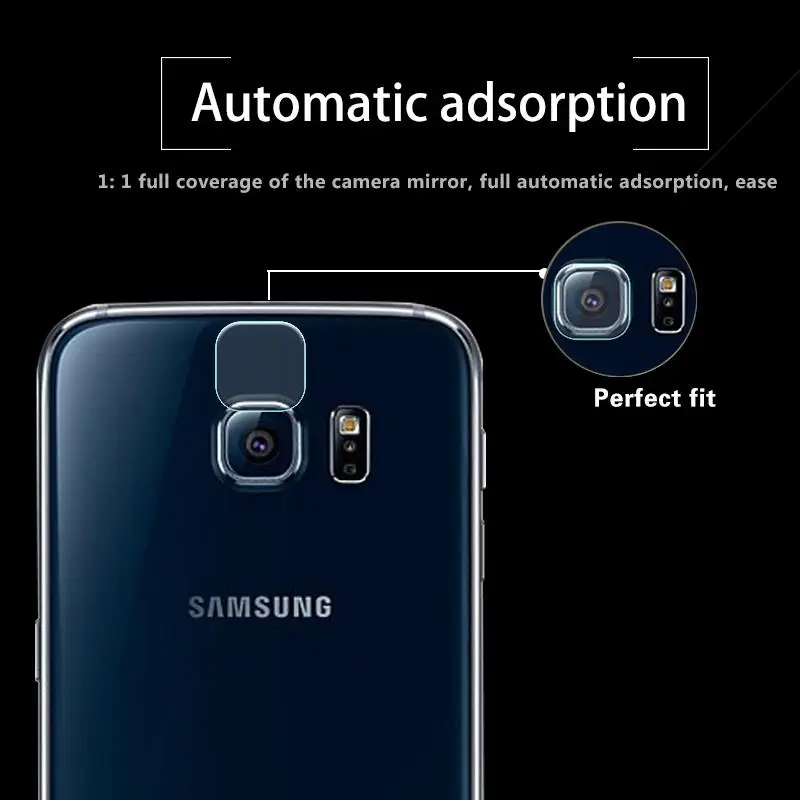 Защитная пленка для задней камеры 2.5D из закаленного стекла Samsung S6 5 1 &quot