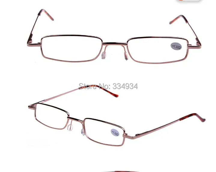 Очки для чтения с тонким алюминиевым твердым чехлом | Аксессуары одежды