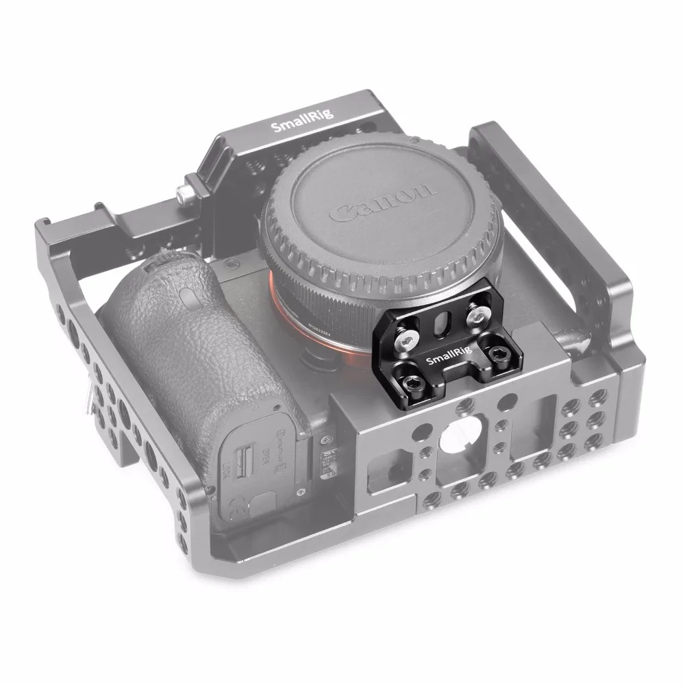 Переходник для объектива SmallRig поддерживает под камерой и подключается к ножке