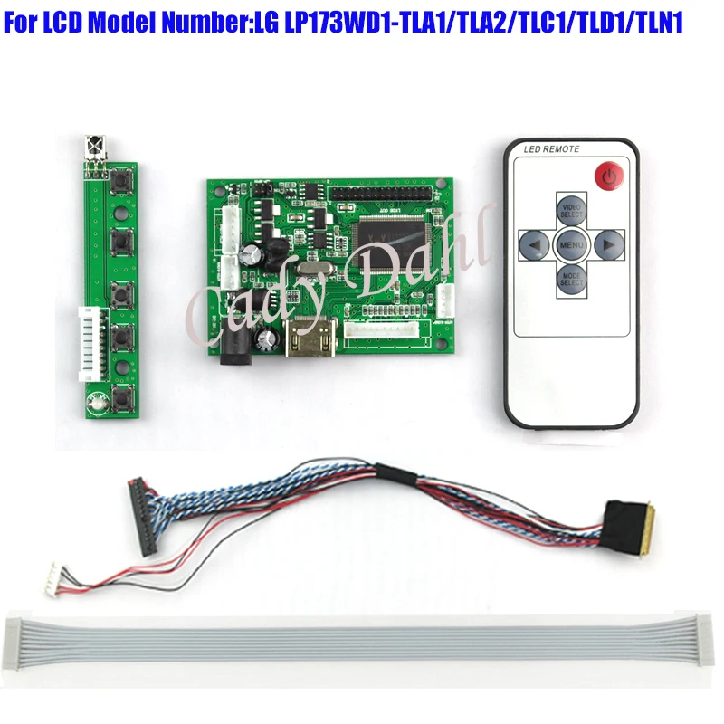 Плата контроллера HDMI + 40-контактный кабель Lvds пульт дистанционного управления