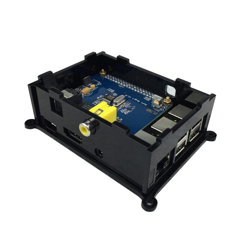 Акриловый чехол для Raspberry Pi 3 оболочка HIFI DiGi цифровая звуковая карта аудиоплата и