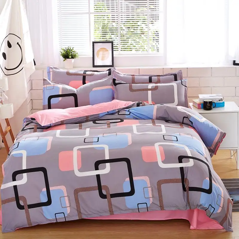 

Juwen Home Textile Autumn Dark-color Flower Series Bed Linens 4pcs Bedding Sets Bed Set Duvet Cover Bed Sheet Mans Cover Set