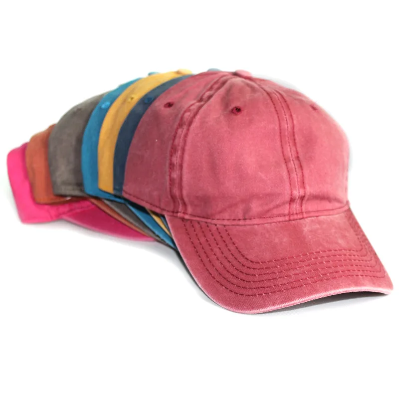 Шапка поло Мужская/Женская хлопковая бейсболка с вареным саржевым переплетением