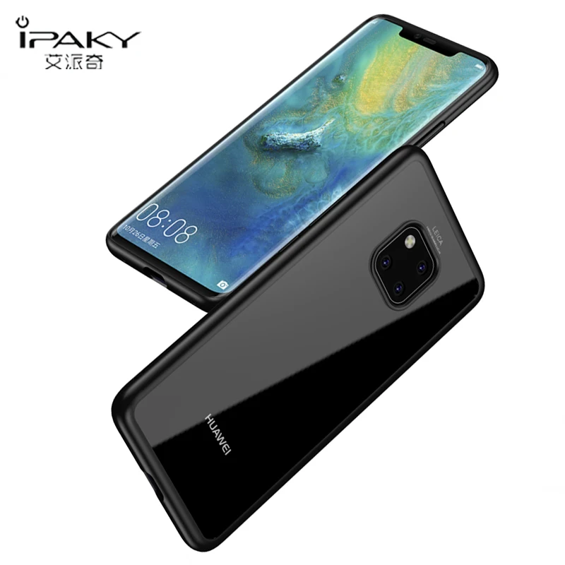 Чехол IPAKY для Huawei Mate 20 Lite Силиконовые мягкие прозрачные чехлы Pro искусственный