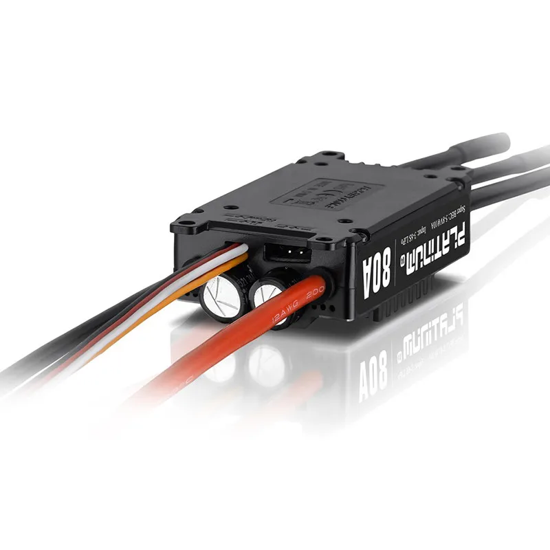 Оригинальный Hobbywing Platinum Pro V4 80A 3 6S Lipo BEC пустая форма бесщеточный ESC для