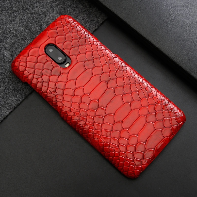 Для Oneplus 6 змея чехол для лет из искусственной кожи One Plus T Back Защитная оболочка