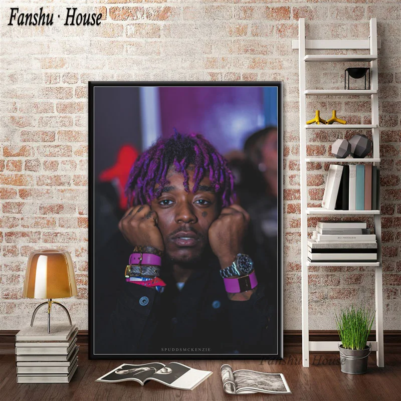 013 Плакат Lil uzi VERT, рэпер певец, звезды, плакаты и принты, Картина на холсте, Настенная картина для гостиной, украшения дома - Цвет: 013