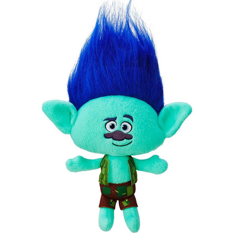 2 шт./компл. кино тролли плюшевая игрушка Поппи Бранч Dream Works мягкие куклы из