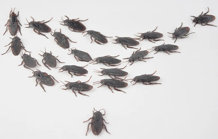 100 шт./компл. новая странная игрушка симулятор тараканов модель игрушки очень