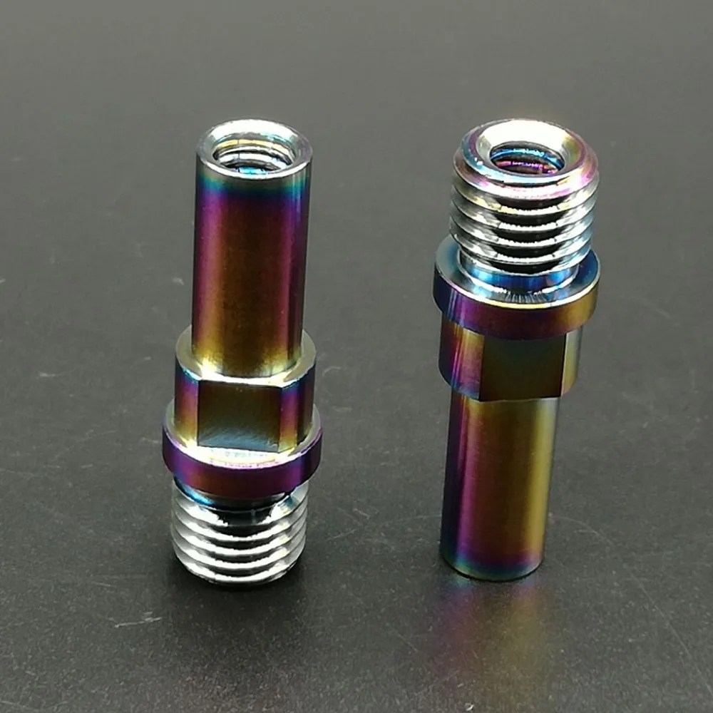 2 шт. пара титановый светильник для ремонта велосипедов и запасные части m10x1.25 мм