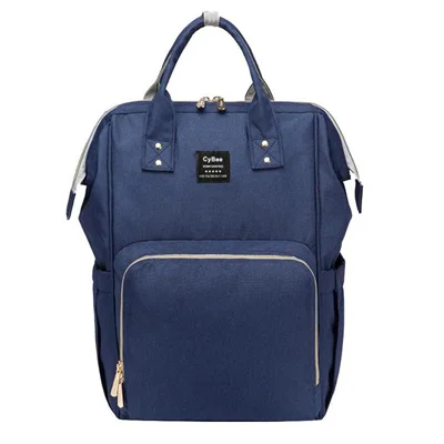 Fashion Mummy Maternity Insulation Bag Large Capacity Nappy Bag Travel Backpack Nursing Bag for Baby Care Women's Fashion Bag - Цвет: Blue