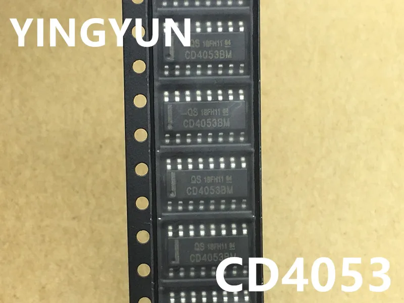 10 шт./лот CD4053M CD4053BM HEF4053 4053 CD4053 SOP 16 новый оригинальный|Инструменты для кабеля| |