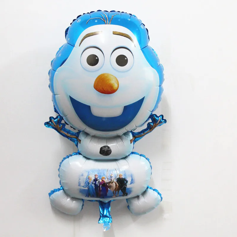 72*43 см милый воздушный шарик с изображением Олафа снеговика фольги воздушные
