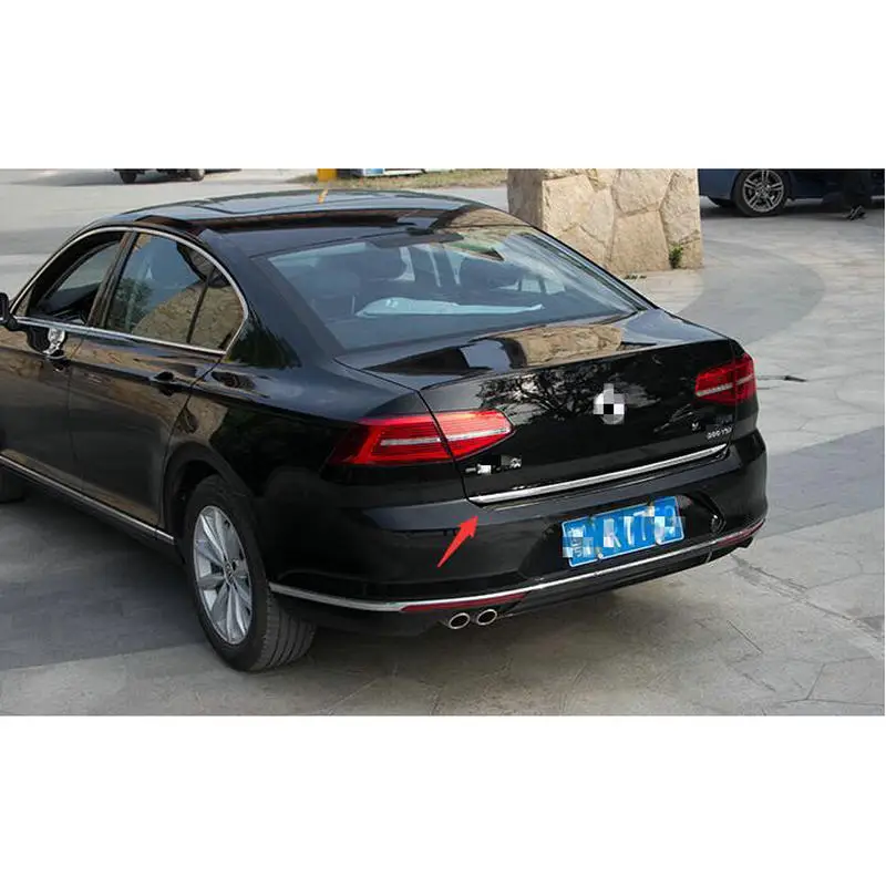 STYO Автомобильная крышка багажника из нержавеющей стали для VW PASSAT B8 2017|trunk lid trim|trim