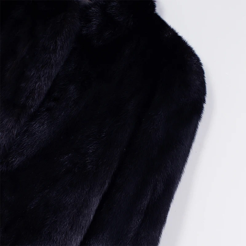 

Women Winter Warm Black Faux Fur Coat Stand Collar Thicken Warm Soft Fluffy Fur Jackets Hairy Outerwear Overcoat XXXL 6Q1186