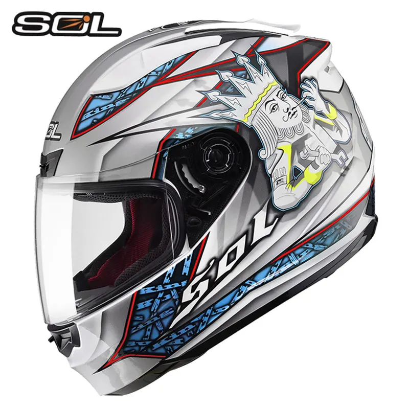 5 SOL moto rcycle шлем полный шлем moto Крест Шлемы с DOT сертификации шлем moto Каско Capacete SF-3 - Цвет: 5