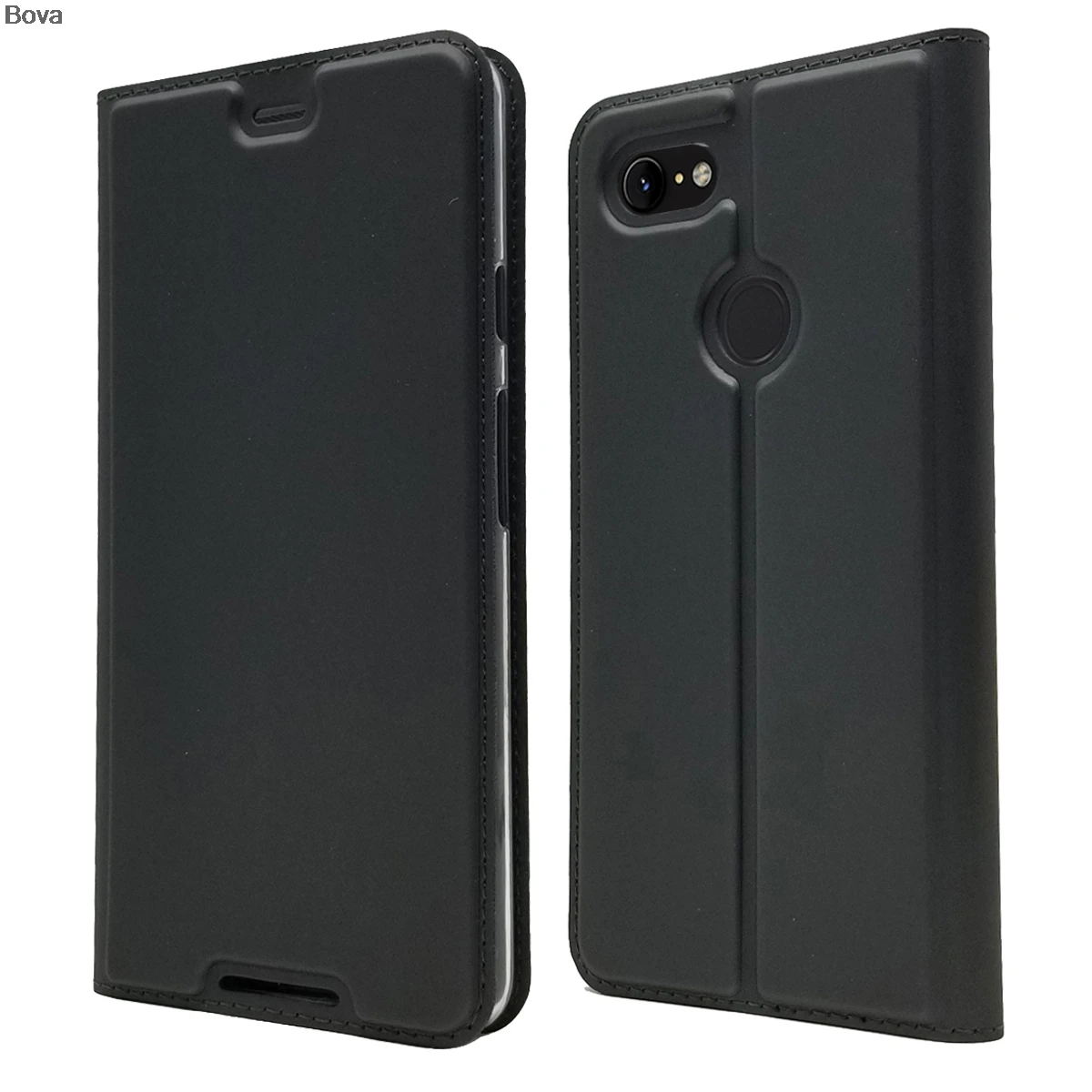Стильный чехол-кошелек с магнитной адсорбцией для Google Pixel 3/Pixel 3 XL, Матовый сенсорный флип-чехол, чехол для телефона
