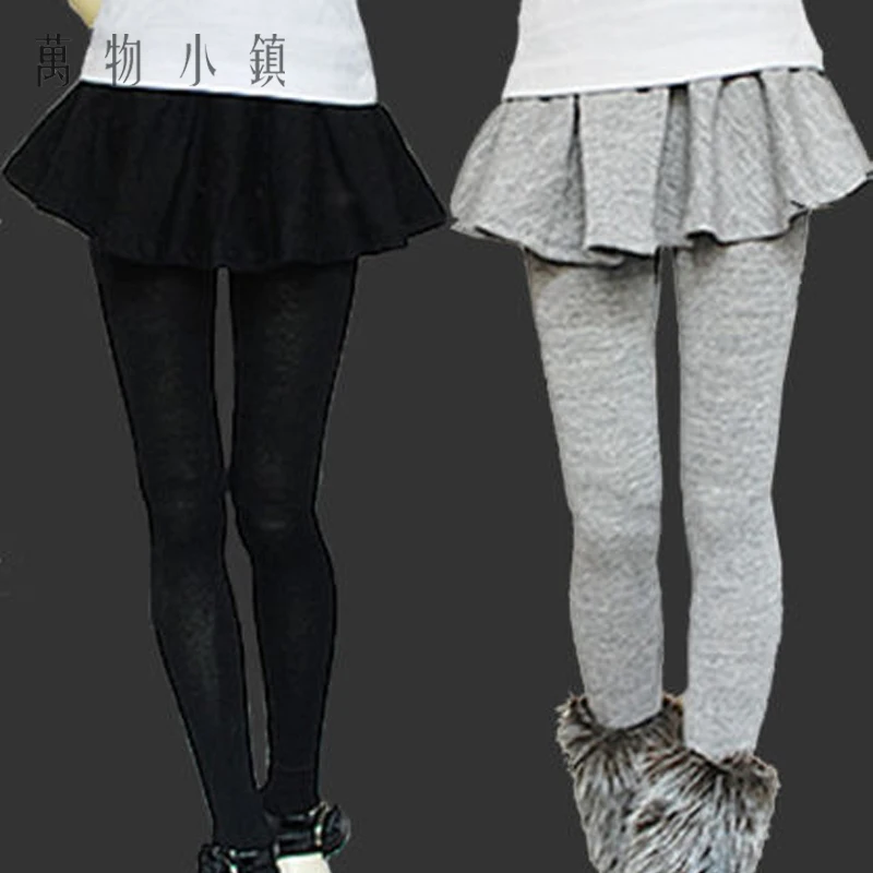 

Hot Sale Balck/Dark grey Sweet Pantskirt/ Leggings For 1/3 .DOD.AS.DZ.BJD Doll Clothes