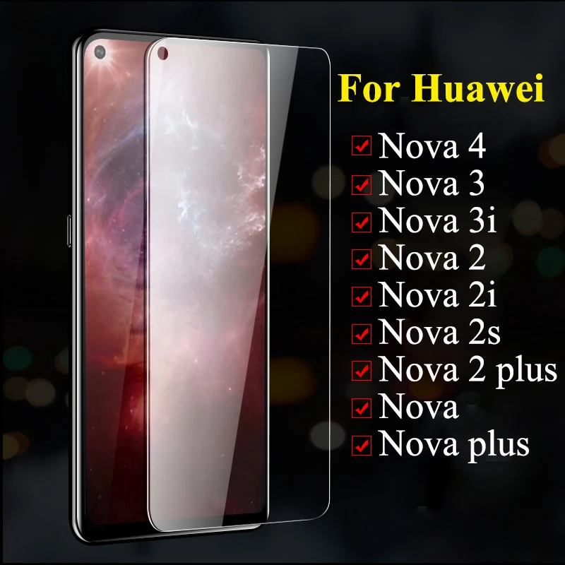 Закаленное стекло для huawei nova 4 2i 2 plus 3i 3 i защитное huawie huawey nova3i nova3 nova2i nova2 9h