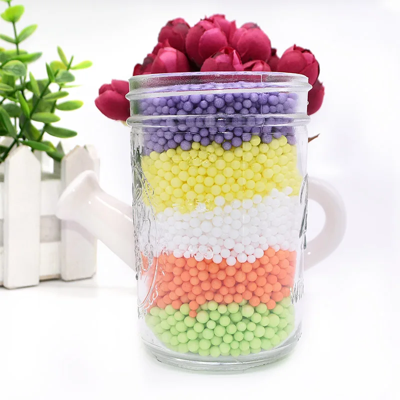 1 бутылка пенополистирол пенопласт мини шарики DIY свадебный домашний декор