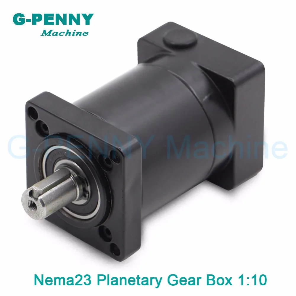 Редуктор 1:10 Nema23 коэффициент планетарной редукции двигателя 57 редуктор скорости