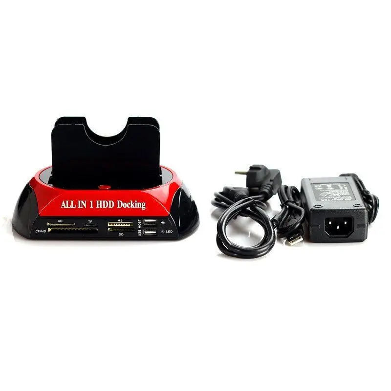 2 5 3 1 IDE SATA USB2.0 Двойной внешний жесткий диск Двойная док станция клонирование