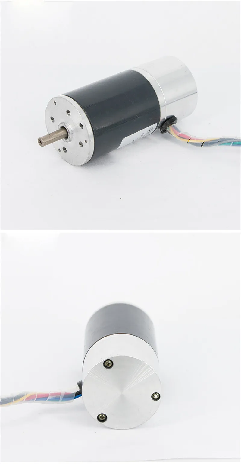 12V 24V DC бесщеточный мотор 2000 об/мин~ 4000 об/мин 400gf. См~ 800gf. См BLDC-45S 3 кабеля или 6 Кабели BLDC мотор с CCW