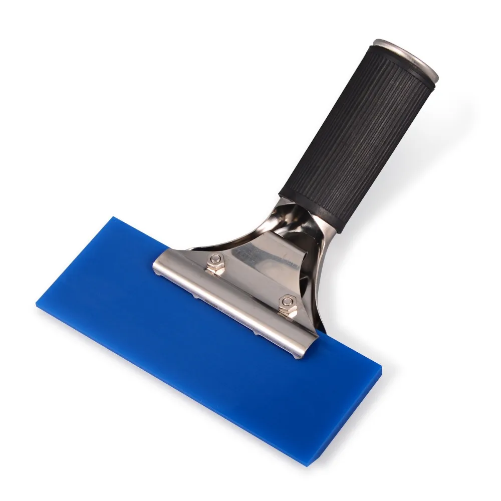 EHDIS металлическая ручка синий Макс скребок + 1 шт. запасное резиновое лезвие