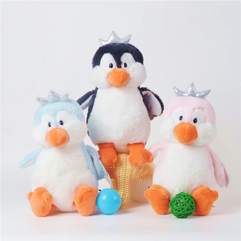 1 шт. милый мультяшный Пингвин Корона детский подарок на день рождения розовый