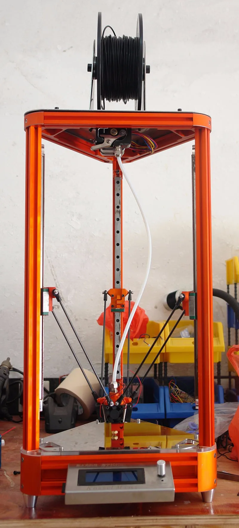 RepRap rostock коссель 3d принтеры металлический комплект все металлические(алюминий+ нержавеющая сталь) комплект не включая электронные запчасти