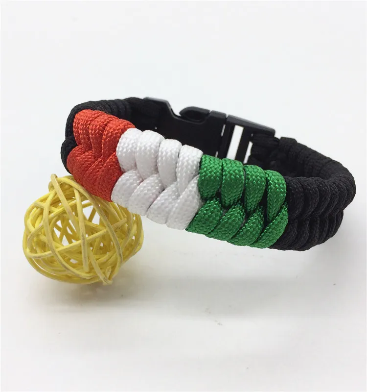 Bandera de Espaa флаг Испании jiu-jitsu браслет рыбий хвост выживания браслет модный ремень ранг Паракорд Браслет